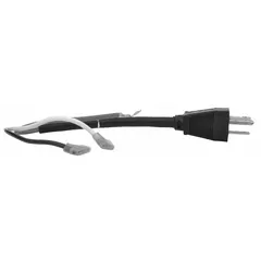 This power cord is designed to supply electrical power to HVACR equipment such as air conditioners, furnaces, and refrigeration units. It connects the equipment to a power source for operation in commercial and industrial settings.