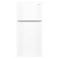 FRIGIDAIRE Top-Freezer Refrigerator: White, 13.9 cu ft Total Capacity, 3 Shelves, 9 to 16.9 cu ft (MPN FFTR1425VW)