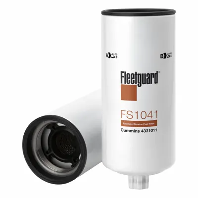 FLEETGUARD Automotive Fuel/Water Separator: Spin-On, 14 5/8 in Overall Lg - Spin-On Fuel Filters