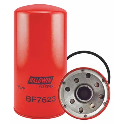 BALDWIN FILTERS Fuel Filter: Spin-On, 5 1/16 in Outside Dia, 1 1/2"-16 Thread Size - Spin-On Fuel Filters
