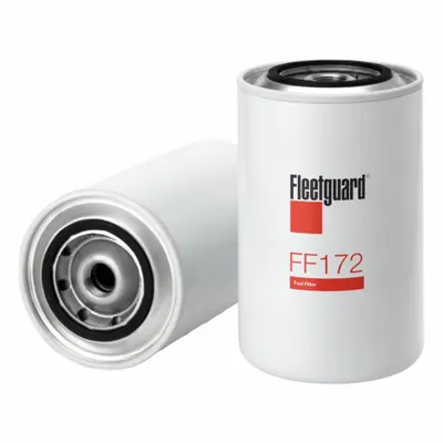 FLEETGUARD Automotive Fuel Filter: 17 5/16 in Overall Lg, 4 1/4 in Outside Dia, Diesel Fuel - Spin-On Fuel Filters