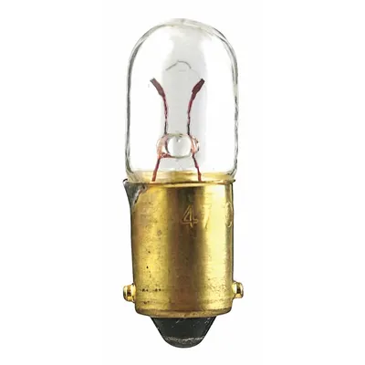 OEM BA9s Miniature Bayonet Base Lamp, T3-1/4, 14V, White, 1815 - BA9s Single-Contact Miniature Bayonet Base Lamps