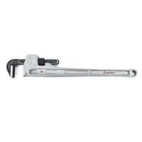 CRESCENT Pipe Wrench: Aluminum, 5 in Jaw Capacity, Serrated, 36 in Overall Lg, Ergonomic (MPN CAPW36)