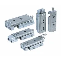 SMC Slide Table: 75 mm Stroke Lg, 12 mm Bore Dia, Mfr Part # MXQ12-75AS, MXQ Series, Metric