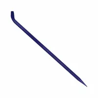 Offset Pinch Bar: Chisel End, 36 in Overall Lg, 1 in Bar Wd, 1 in End Wd, Offset End Angle (MPN 15870)