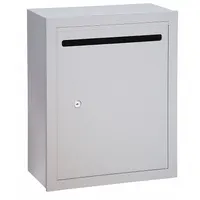 Letter Box: 1 Doors, 19 in H x 15 in W x 7 1/2 in D, Surface Mounting, Powder Coated (MPN 2240AP)