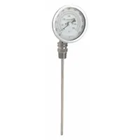 APPROVED VENDOR Dial Thermometer: 50°F to 550°F /10°C to 290°C, 9 in Stem Lg, 3 in Dial Dia (MPN 1NGB6)