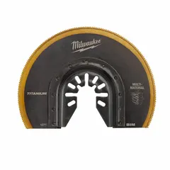 This open-back universal OIS mounted blade is designed for flush cutting applications. With a bi-metal construction and 2-5/8 in overall length, it is suited for cutting drywall and other soft materials in confined spaces where standard saws cannot reach.