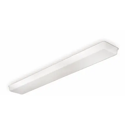 LITHONIA LIGHTING Replacement Lens: For 96 in Fixture/DMW Series, 98 in Lg, 7 3/8 in Wd, 3 in Ht - Replacement Lenses for Vapor-Tight Light Fixtures