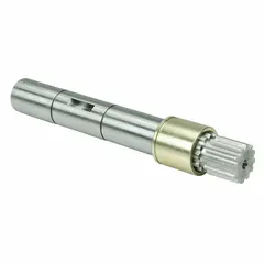 This gear and shaft assembly from Dayton is designed for use in rotary gear pumps. It is compatible with Dayton model 4KHE5. The assembly transfers rotational motion between pump components in industrial fluid handling systems.