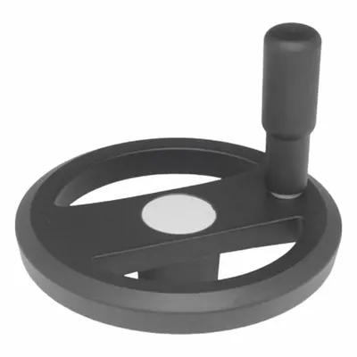 JW WINCO Spoked Hand Wheel with Revolving Handle - Spoked Hand Wheels with Revolving Handle