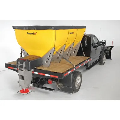 SNOWEX Tailgate Spreader: Vehicle Battery-Powered, Compatible With: Truck, Broadcast - In-Bed Spreaders