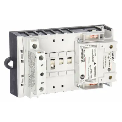 GE CR463L20AJA Electrically Held Lighting Contactor, 2 Poles, 30 A, 120 V AC - Electrically Held Lighting Contactors