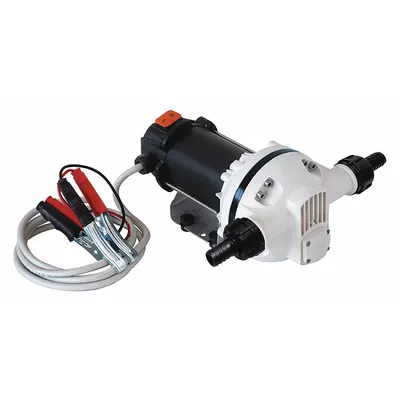 PIUSI Electric Drum Pump: 12 V DC, 1/10 hp HP, Nylon, 9 gpm Max. Flow Rate, Pump Only - DEF Transfer Pumps