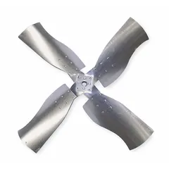 Replacement propeller for use with HVAC and refrigeration units. Compatible with models 3C613F, 4ZA70, and 5TR71F. Restores airflow in commercial or industrial cooling systems.