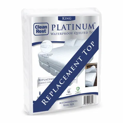 CLEANREST King Mattress Pad with Zipper Grip - Mattress Pads