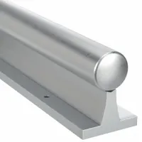 PBC LINEAR Pre-Drilled Linear Shaft Assembly: 2 in Shaft Dia, 12 in Lg, Ceramic Coated, Aluminum (MPN CCR32-012.000)