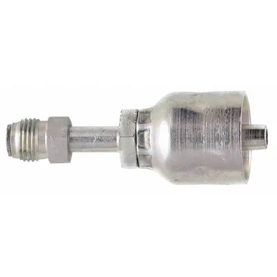 PARKER 45° Elbow Crimp Hydraulic Hose Fitting - Parker Crimp Hydraulic Hose Fittings with Inverted Flare Connection