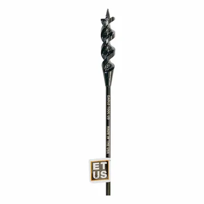 EAGLE TOOL US Auger Style Cable Drill Bit: 3/8 in Drill Bit Size, 24 in Overall Lg - Auger-Style Cable Drill Bits