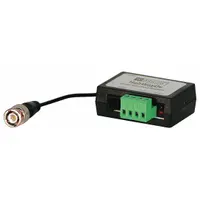 The ALTRONIX HUBWAYDV is a plastic video balun/combiner that integrates video and 12 VDC power transmission over a single cable. It is used to simplify cabling for surveillance cameras in security systems