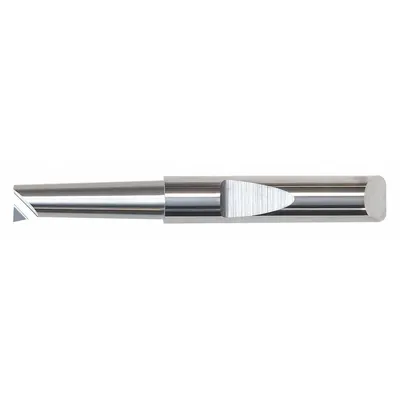 MICRO 100 Boring Bar: Boring, 1/4 in Shank Dia., AlTiN, 0.0950 in Center to Cutting Tip - Machining