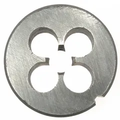 This solid component has a 1-1/2" outer diameter and M10x1-1/2 thread. It is a replacement part for Westward power tools, used in maintenance and repair of industrial equipment.