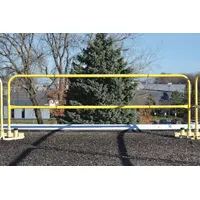 GARLOCK SAFETY SYSTEMS Guardrail: 10 ft x 3 3/8 ft, 18 3/4 in Mid-Rail Ht, Permanent, Guardrail (MPN 409283)