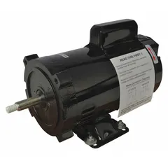 This Dayton motor is designed for straight centrifugal pumps, providing 3/4 hp with an open dripproof enclosure. It operates at 115/230V AC and is compatible with manufacturer model number 2YER5. Typical applications include water circulation, irrigation, and fluid transfer in industrial settings.
