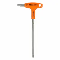 This stainless steel hex key features a 5/16 in tip size and a 7 in long arm for accessing recessed fasteners. The satin finish and stainless steel construction provide corrosion resistance. Suitable for tightening or loosening hex socket screws in maintenance and assembly tasks