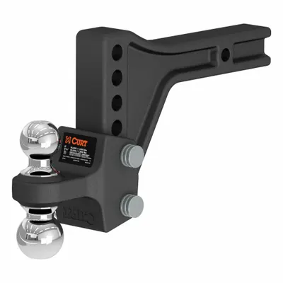 CURT Adjustable Dual Ball Mount 45935 - Adjustable Hitches