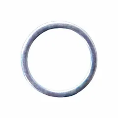 This steel washer is a replacement part for pallet jacks, used to secure components and distribute load within the jack assembly. It is designed for use in compatible Dayton pallet jack models.