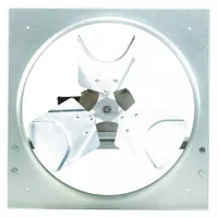 Exhaust/Supply Fan: 16 in Blade, 1/4 hp, Totally Enclosed, 208-230/460V AC, 3 ph