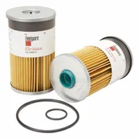 Spin-on fuel/water separator designed for biodiesel fuel. Features a plastic media material, 4 3/16 in outside diameter, and 14 1/8 in overall length. Used in vehicle fuel systems to remove water and contaminants