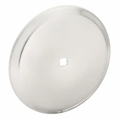 PRIME-LINE Cabinet Knob Back Plate: Steel, Satin Nickel - Cabinet Knob Back Plates
