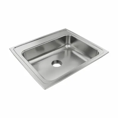 JUST MANUFACTURING One-Bowl Counter-Mounted Kitchen & Bar Sink - One-Bowl Counter-Mounted Kitchen & Bar Sinks without Faucets