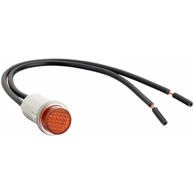 OEM Raised Panel Light: 12 mm Panel Mounting Hole Dia - Incandescent Indicator Pilot Lights
