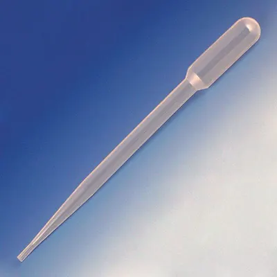 GLOBE SCIENTIFIC Transfer Pipette: 7 mL Capacity, Non-Sterile, Std Transfer Pipette, Plastic - Non-Sterile Transfer Pipettes