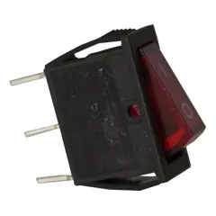 Automotive rocker switch for controlling electrical circuits such as lights, fans, and auxiliary accessories in vehicles. Suitable for use in cars, trucks, and off-road equipment as a direct-fit replacement for many OEM applications.