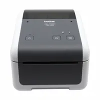 BROTHER Desktop Printer: Direct Thermal, 4.09 in Max. Print Wd, 5 in/sec, Dispenser Dispensing (MPN TD4210D)