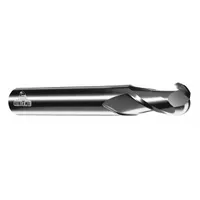 APPROVED VENDOR Ball End Mill: Carbide, 2 Flute, 3/8" Mill Dia, 2" LOC, 4" OAL (MPN CEM38BXL2)