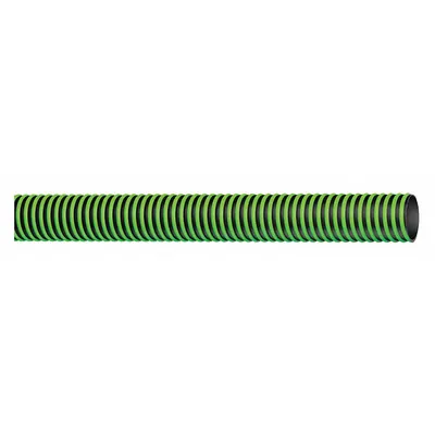 CONTINENTAL Thermoplastic Rubber Water Suction & Discharge Hose - Thermoplastic Rubber Bulk Water Suction & Discharge Hoses with Polyethylene Helix Reinforcement