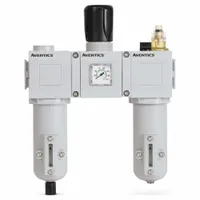 NUMATICS Filter/Regulator/Lubricator Assembly: 1 in NPT, 4,250 lpm, 16 bar Max Op Pressure, 5 micron (MPN A653A0000011664)
