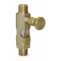 LDI INDUSTRIES Needle Valve: 1 Feeds, 1/4" Inlet Thread Size, NPTF, 1/4" Outlet Thread Size, NPTF (MPN N102-02)