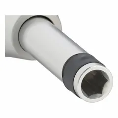 This ESD-safe adjustable torque bit screwdriver features a 1/4 in tip size and a torque range of 8 in-lb to 40 in-lb. It is used for precision fastening in applications requiring controlled torque, such as electronics assembly and other sensitive component work. The ESD-safe design helps protect static-sensitive parts during use.