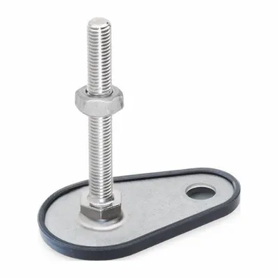 JW WINCO Non-Skid Male Leveling Mount - Non-Skid Male Leveling Mounts