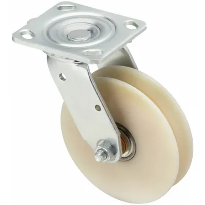 OEM V-Groove Track-Wheel Plate Caster - V-Groove Track-Wheel Plate Casters