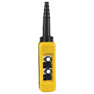 SCHNEIDER Pendant Control Station: (4) Push Buttons, 4NO/4NC, Up/Down/Right/Left - Push-Button Pendants