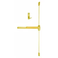 VON DUPRIN Surface Vertical Rod: 3 ft Max Door Wd, Brass (MPN 9927DT 3 US3)