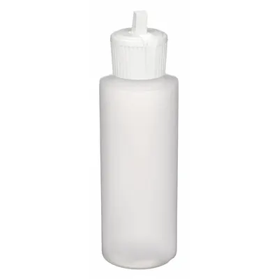 QORPAK Dispensing Bottle: HDPE, 120 mL, 4 fl oz, No Label, Closure Included, Dispensing - HDPE Dropper Bottles