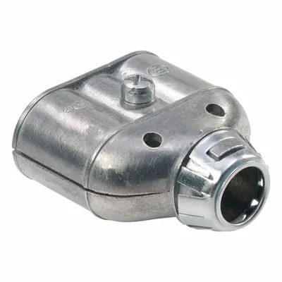 BRIDGEPORT FITTINGS 3838SP Straight Connector - Straight Connectors - Set Screw Clamp Style